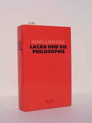 Bild des Verkufers fr Lacan und die Philosophie. Aus dem Franzsischen bersetzt von Hans-Dieter Gondek. zum Verkauf von Kunstantiquariat Rolf Brehmer