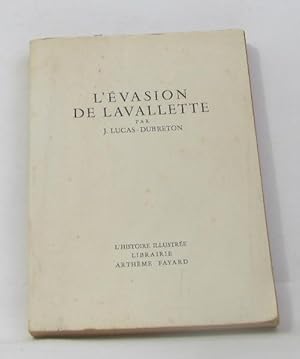 Imagen del vendedor de L'vasion de lavallette a la venta por crealivres