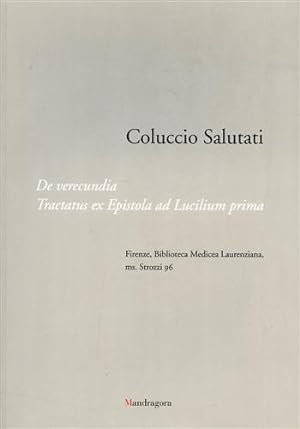 Seller image for De verecundia. Tractatus ex Epistola ad Lucilium prima. for sale by FIRENZELIBRI SRL