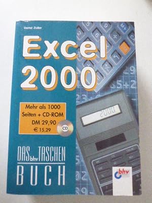Bild des Verkufers fr Excel 2000. Mit CD-ROM. Das bhv Taschenbuch zum Verkauf von Deichkieker Bcherkiste