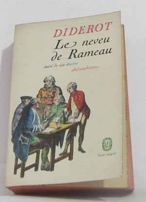 Seller image for Le neveu de rameau suivi de six oeuvres philosophiques for sale by crealivres