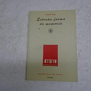 Bild des Verkufers fr EXTRAA FORMA DE MEMORIA. zum Verkauf von Librera J. Cintas