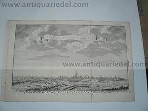 Image du vendeur pour Gezigt van des Stad Straatsburg, anno 1780, Tition Isaak mis en vente par Hammelburger Antiquariat