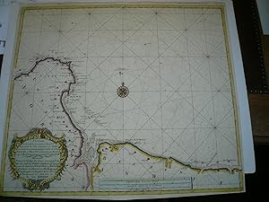 Image du vendeur pour Nouvelle CARTE MARINE croissante en degrs d'une partie des Cte mis en vente par Hammelburger Antiquariat