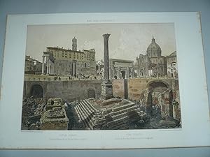 Imagen del vendedor de Rom, Forum Romanum, Benoist-Ciceri-Charpentier a la venta por Hammelburger Antiquariat