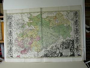Ducatus Electorat et Principat Ducum Saxoniae, Homann Erben, 173