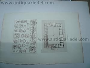 Medailles de Pergame, Plan d un Khan, ou Kiarvanserai, anno 1842