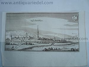 Bad Salzuflen, anno 1647, Kupferstich, Merian Matthäus