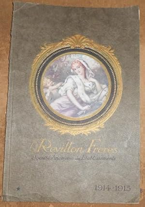 Catalogue Fourrures et Confections en Gros Revillon Frères 1914-15