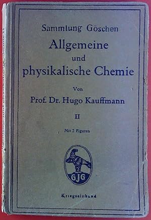 Immagine del venditore per Allgemeine und physikalische Chemie II. venduto da biblion2