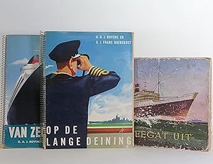 Imagen del vendedor de Van Zee tot Zee. (Captain Grant); [AND:] Op de lange deining; [AND:] Het zeegat uit. [THREE BOOKS]. a la venta por Librarium of The Hague