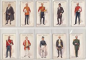 Ceremonial and Court Dress, 1-25. A Series of Cigarette Cards. (John Player & Sons). [COMPLETE SE...