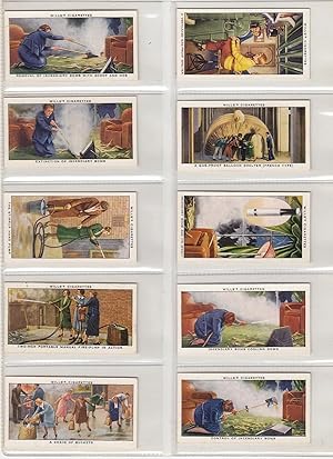 Air Raid Precautions, 1-50. A Series of Cigarette Cards. (W. D. & H. O. Wills). [COMPLETE SET OF ...