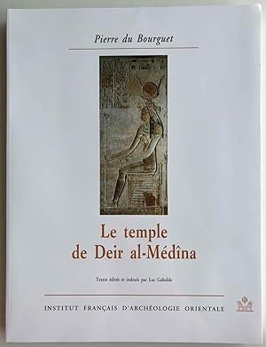 Bild des Verkufers fr Le temple de Deir al-Mdna zum Verkauf von Meretseger Books