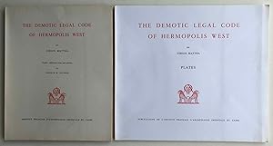 The Demotic Legal Code of Hermopolis West. Fasc. 1 & 2 (complete set)