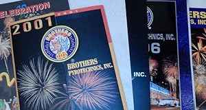 Brothers Pyrotechnics, Inc. Catalogs for 2000, 2001, 2002, 2003 (regular and value), 2004, 2006, ...