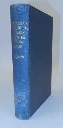 Aeronautics: Technical Report of the Aeronautical Research Committee for 1927-1928 : Vol. 1, Aero...