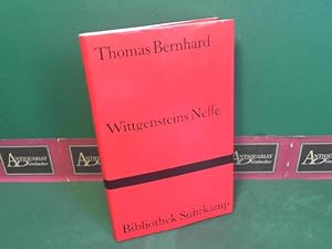Bild des Verkufers fr Wittgensteins Neffe - Eine Freundschaft. (= Bibliothek Suhrkamp, Band 788). zum Verkauf von Antiquariat Deinbacher