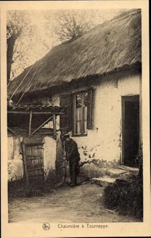 Bild des Verkufers fr Ansichtskarte / Postkarte Tourneppe Beersel Flandern Flmisch Brabant, Bauer, Bauernhof zum Verkauf von akpool GmbH