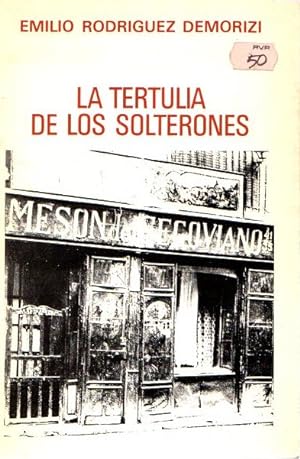Immagine del venditore per La tertulia de los solterones . venduto da Librera Astarloa