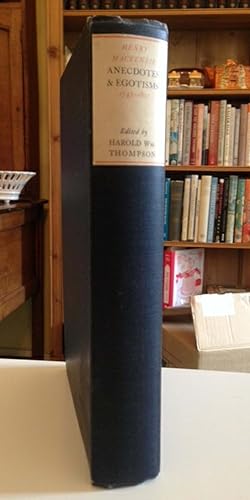 Bild des Verkufers fr The Anecdotes And Egotisms Of Henry Mackenzie 1745-1931: now first published zum Verkauf von Bookfare
