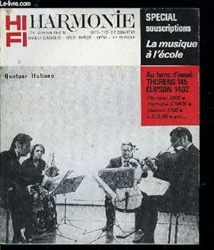 Image du vendeur pour HARMONIE N 119 - Marcel Landowski et la musique a l'cole : Jeu, fte, communion, Souscriptions automne 1976, Le quator italiano, Radio France : diversit et imagination, Notes en contrepoint, Informations Hi Fi, Essais en laboratoire : Platine DENON DP mis en vente par Le-Livre