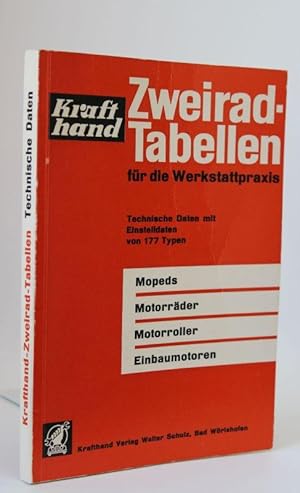 Zweirad-Tabellen für die Werkstattpraxis - Technische Daten mit Einstelldaten von 177 Typen Moped...