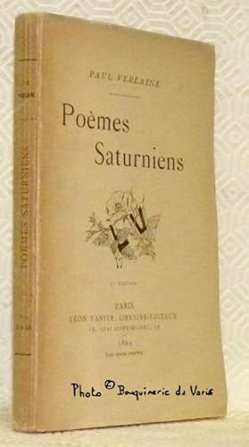 Bild des Verkufers fr Pomes Saturniens. 3e Edition. zum Verkauf von Bouquinerie du Varis