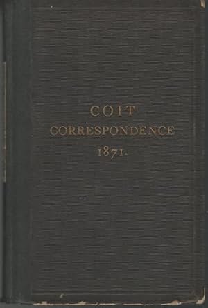 Coit Correspondence of 1871 or The Second Trip to New Brunswick