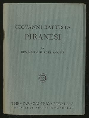 Bild des Verkufers fr Giovanni Battista Piranesi zum Verkauf von Between the Covers-Rare Books, Inc. ABAA