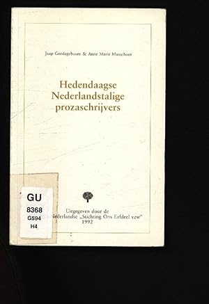 Seller image for Hedendaagse Nederlandstalige prozaschrijvers. . for sale by Antiquariat Bookfarm