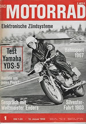 Das Motorrad. Januar 1968 - Dezember 1968. 26 Hefte - kompletter Zeitschriftenjahrgang.