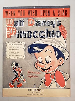 Bild des Verkufers fr When You Wish Upon A Star Walt Disney's Pinocchio zum Verkauf von WellRead Books A.B.A.A.