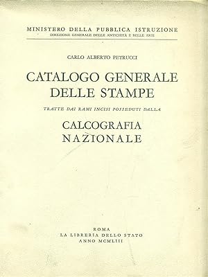 Immagine del venditore per Catalogo generale delle stampe venduto da Librodifaccia