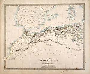 Imagen del vendedor de Ancient Africa or Libya Part 1 a la venta por theoldmapman