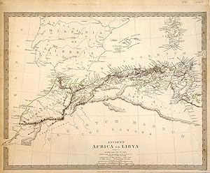 Imagen del vendedor de Ancient Africa or Libya Part 1 a la venta por theoldmapman