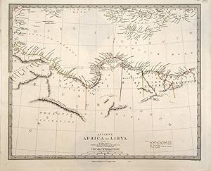 Imagen del vendedor de Ancient Africa or Libya Part 2 a la venta por theoldmapman