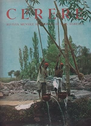 CERERE, rivista mensile di vita agreste - ANNATA 1931 - 5 FASCICOLI, Milano, Cavenaghi e Pinelli,...