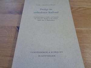 Seller image for Predigt im orthodoxen Ruland. for sale by suspiratio - online bcherstube