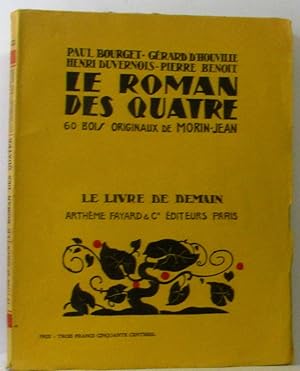 Bild des Verkufers fr Le roman des quatres + Micheline et l'amour - bois originaux de Morin Jean Constant le Breton (2 volumes) zum Verkauf von crealivres