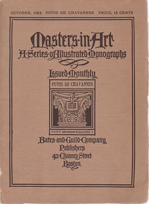 Seller image for MASTERS IN ART. PUVIS DE CHAVANNES. OCTOBER, 1903 A Series of Illustrated Monographs for sale by Complete Traveller Antiquarian Bookstore