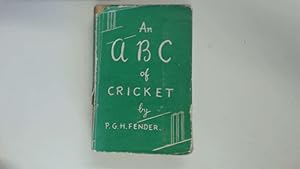 Imagen del vendedor de AN ABC OF CRICKET a la venta por Goldstone Rare Books