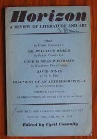 Horizon; Review of Literature and Art, Vol. VIII, no. 44, August 1943