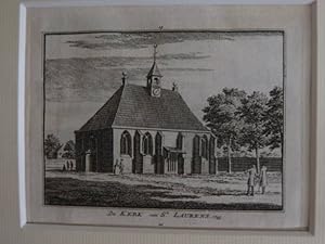 Bild des Verkufers fr De Kerk van St. Laurens 1743 zum Verkauf von Antiquariaat De Boekenbeurs