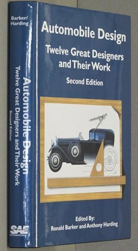 Imagen del vendedor de Automobile Design: Twelve Great Designers and Their Work, 2nd Edition (Sae Hi. a la venta por Eyebrowse Books, MWABA