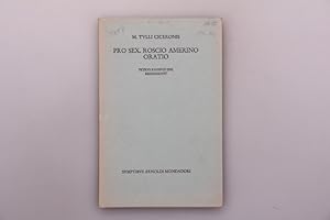 Imagen del vendedor de PRO SEX. ROSCIO AMERINO ORATIO. a la venta por INFINIBU KG