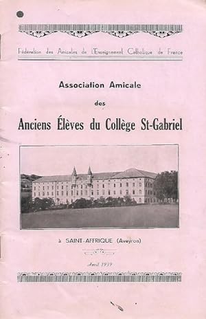Fédération Des Amicales de L'enseignement Catholique De France - Avril 1939