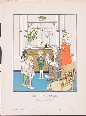 Image du vendeur pour Le Bon Oncle mis en vente par Trillium Antique Prints & Rare Books