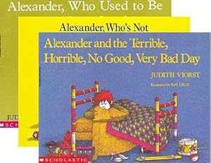 Imagen del vendedor de Alexander 3-Book Set: Alexander and the Terrible, Horrible, No Good, Very Bad Day; Alexander Who's N [Paperback] Judith Viorst a la venta por Lakeside Books