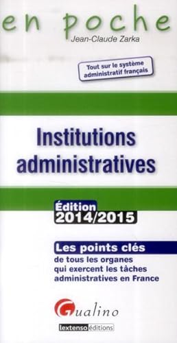 les institutions administratives